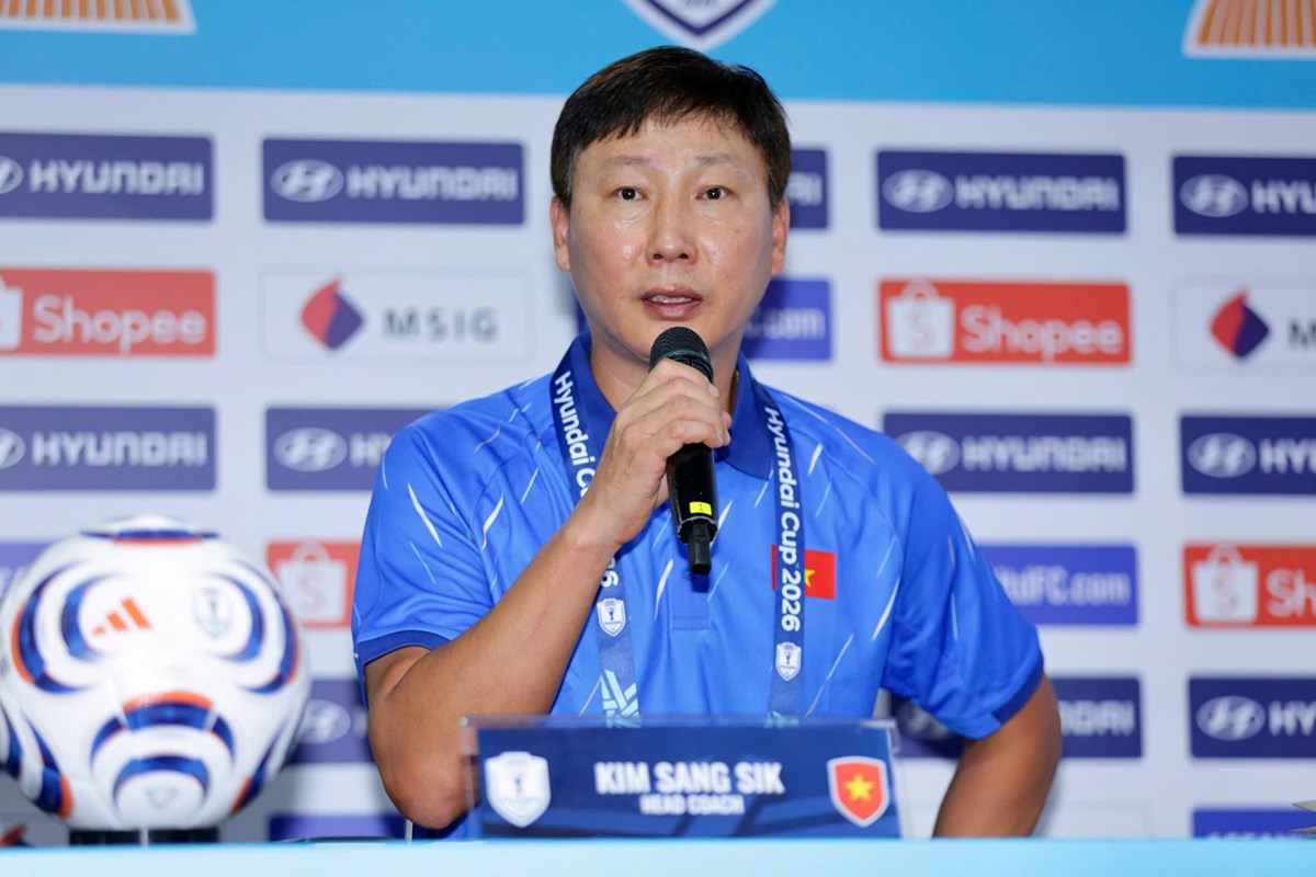 HLV Kim Sang Sik và mục tiêu tại bán kết ASEAN Cup 2026 | OK9